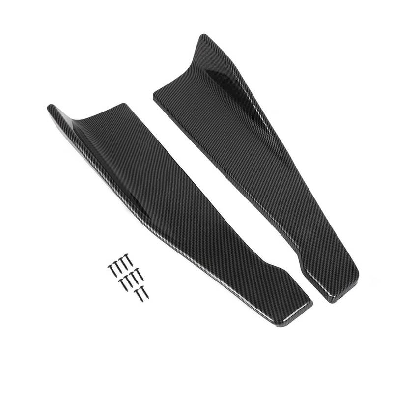 48CM Für E90 Universal Länge Auto Seite Rock Bumper Spoiler Splitter Protector Scratch Auto Seitenschweller Trittbretter Schweller(Kohlefaser) von HLJNLVBN