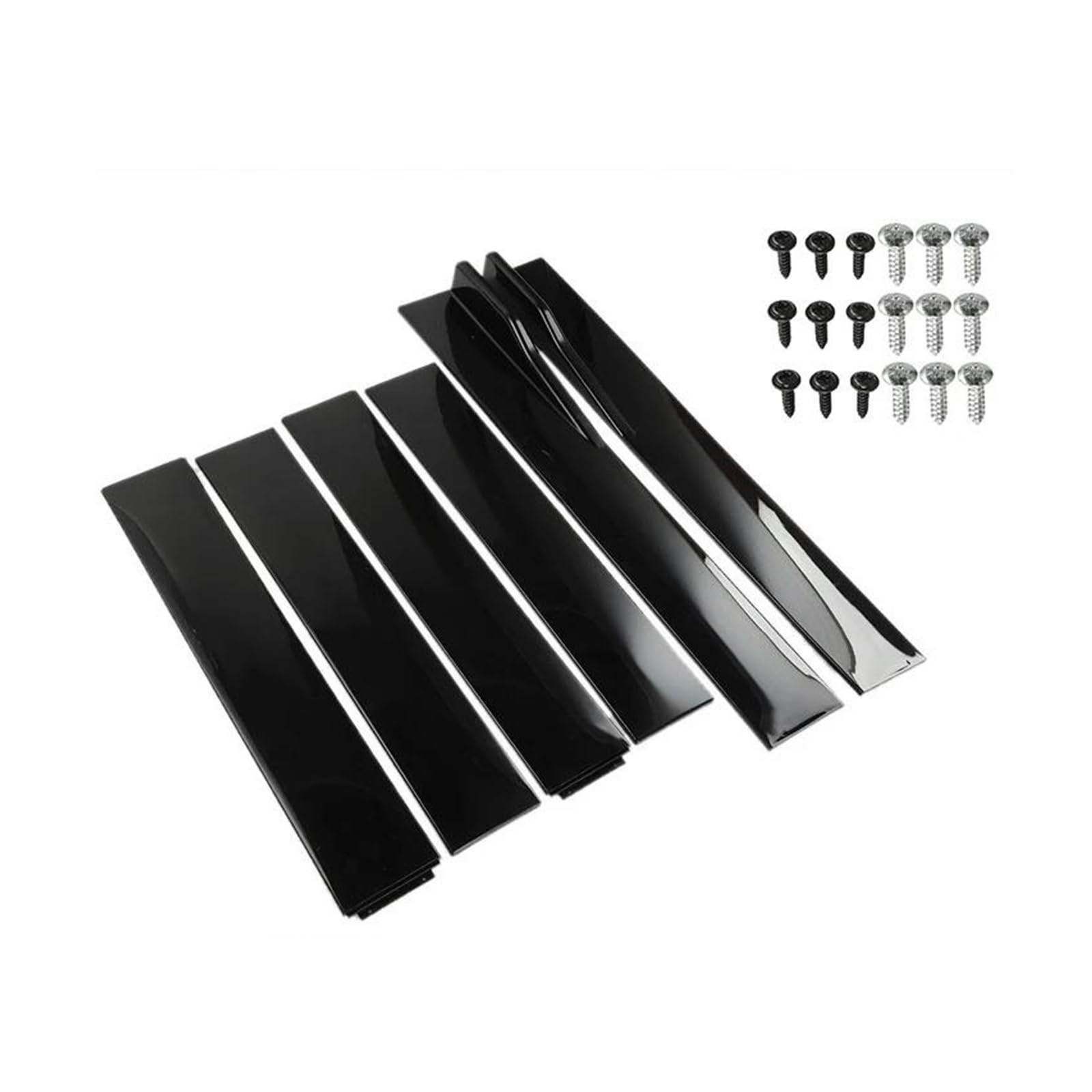 6PCS 2m/2,2m Universal Für BWM F30 Auto Splitter Diffusor Rock Vorderseite Röcke Verlängerung Rocker Panels Lip Flügel Splitter Auf Stoßstange Auto Seitenschweller Trittbretter Schweller(2m Bright Bla von HLJNLVBN