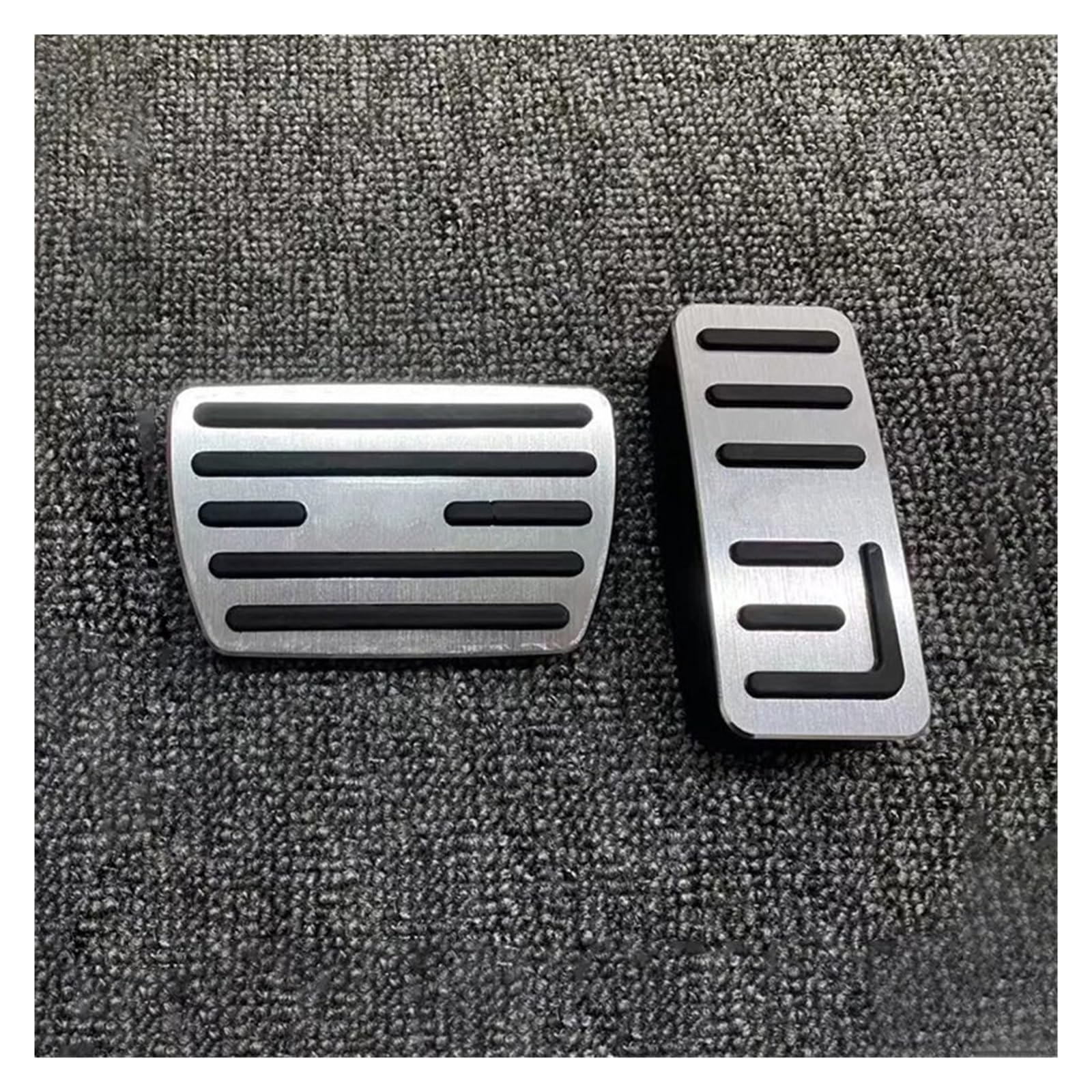 Auto Pedale Für HR-V Für HRV Für HR V 2021 2022 2023 Aluminiumlegierung Auto Fußstütze Pedal Gaspedal Bremspedalabdeckung rutschfeste Pads Zubehör Bremse Fußpedal Auto Gaspedal(at Silver) von HLJNLVBN