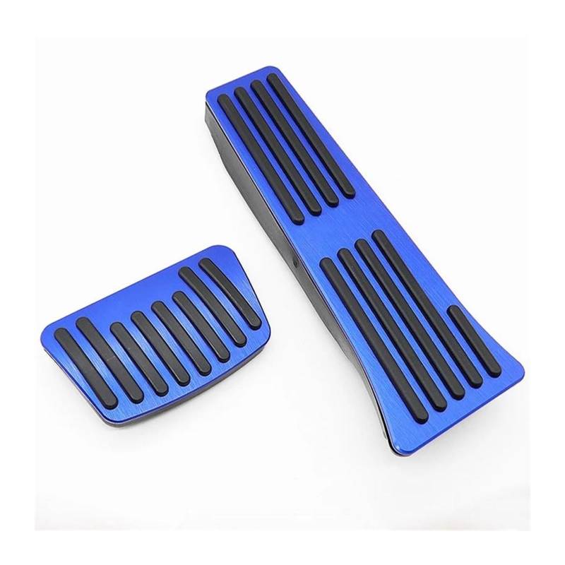 Auto Pedale Für Hyundai Für Tucson Für NX4 2021 2022 2023 2024 Auto Kraftstoff Beschleuniger Bremse Fuß Rest Pedal Nicht-Slip Pad Zubehör Bremse Fußpedal Auto Gaspedal(2pcs Blue) von HLJNLVBN