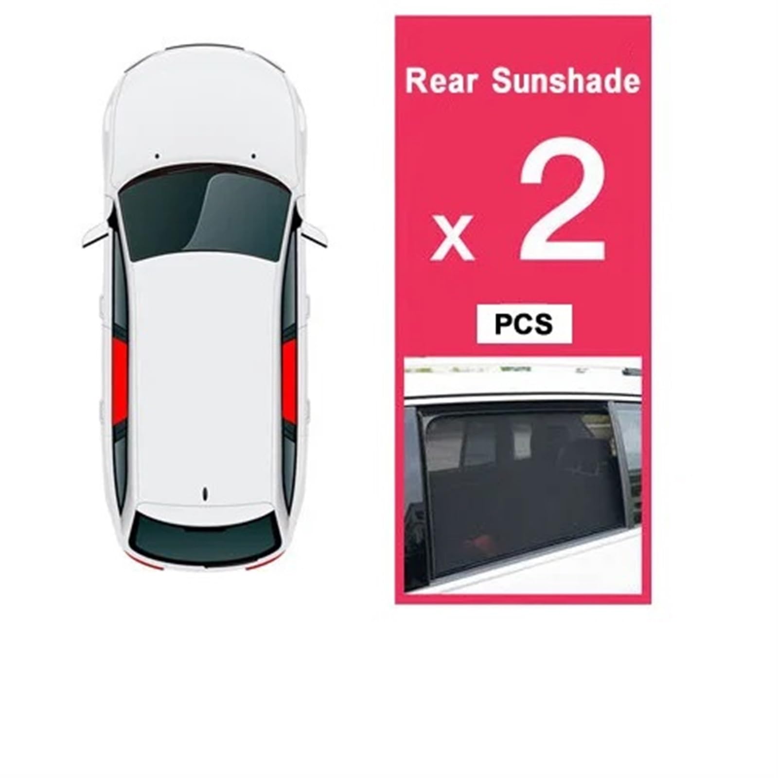 Auto-Sonnenschutz Für Chevrolet Für Captiva 2012 2013 2014 2015 2016 2017 2018 2019 Magnetischer Autofenster-Sonnenschutz Autotür-Sonnenschutz Auto-Seitenfenster-Sonnenschutz(F) von HLJNLVBN