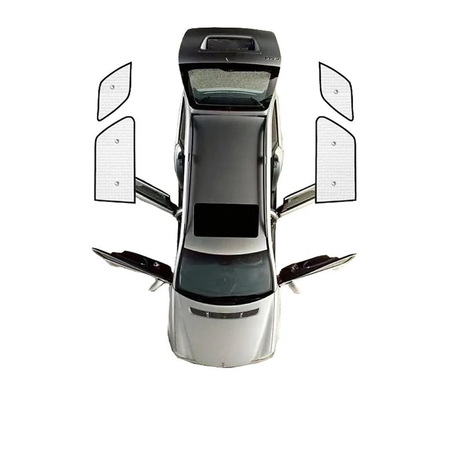 Auto-Sonnenschutz Für Ford Für Explorer Für MK5 Für U502 2011 2012-2019 Auto-Sonnenblende Sonnenschutzfenster-Sonnenschutzabdeckungen Auto-Vollabdeckungs-Sonnenschirme Auto-Seitenfenster-Sonnenschutz( von HLJNLVBN