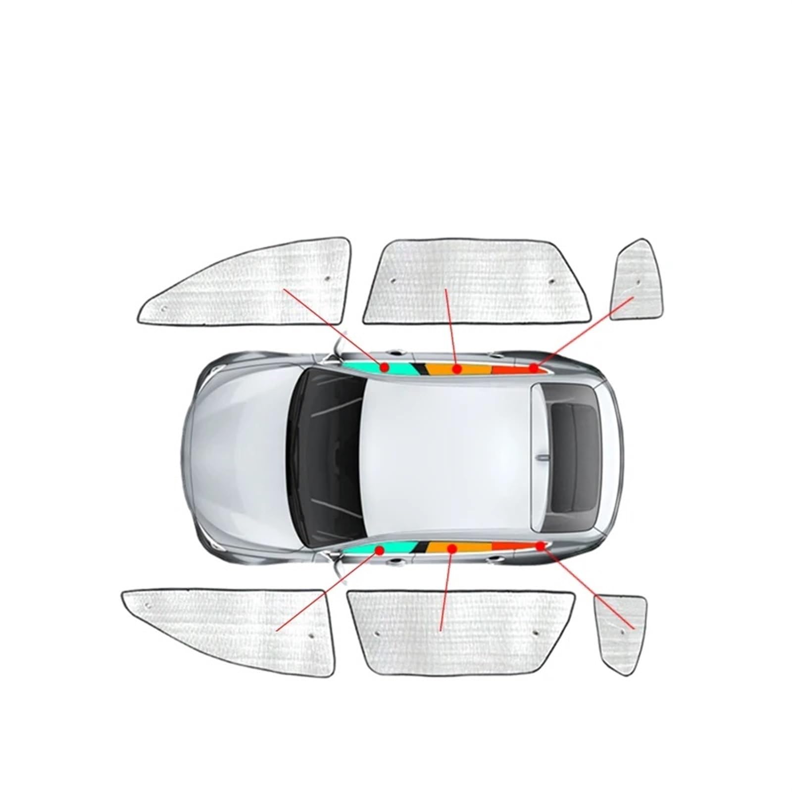 Auto-Sonnenschutz Für Q7 Für Q8 Für 4L Für 4M 2008 2009 2010 2011 2012 2013 2014 2015 2016 2017-2024 Autosonnenschutz UV-Schutz Seitenfenstervorhang Sonnenschutzvisier Auto-Seitenfenster-Sonnenschutz( von HLJNLVBN