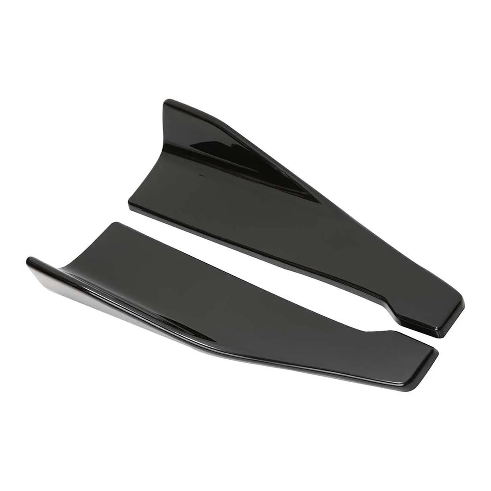 Für Cooper Für Mini 2014-2021 Auto Rock Spoiler Hinten Lip Seite Rock Winglets Diffusoren Verlängerung Rocker Splitter Ecke Volant Auto Seitenschweller Trittbretter Schweller(Glossy Black) von HLJNLVBN