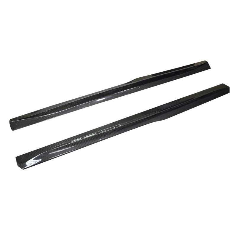 Für F80 F82 F83 M3 M4 Auto Tuning Carbon Side Röcke Verlängerung Lip Schürze Körper Kit Auto Seitenschweller Trittbretter Schweller(82) von HLJNLVBN