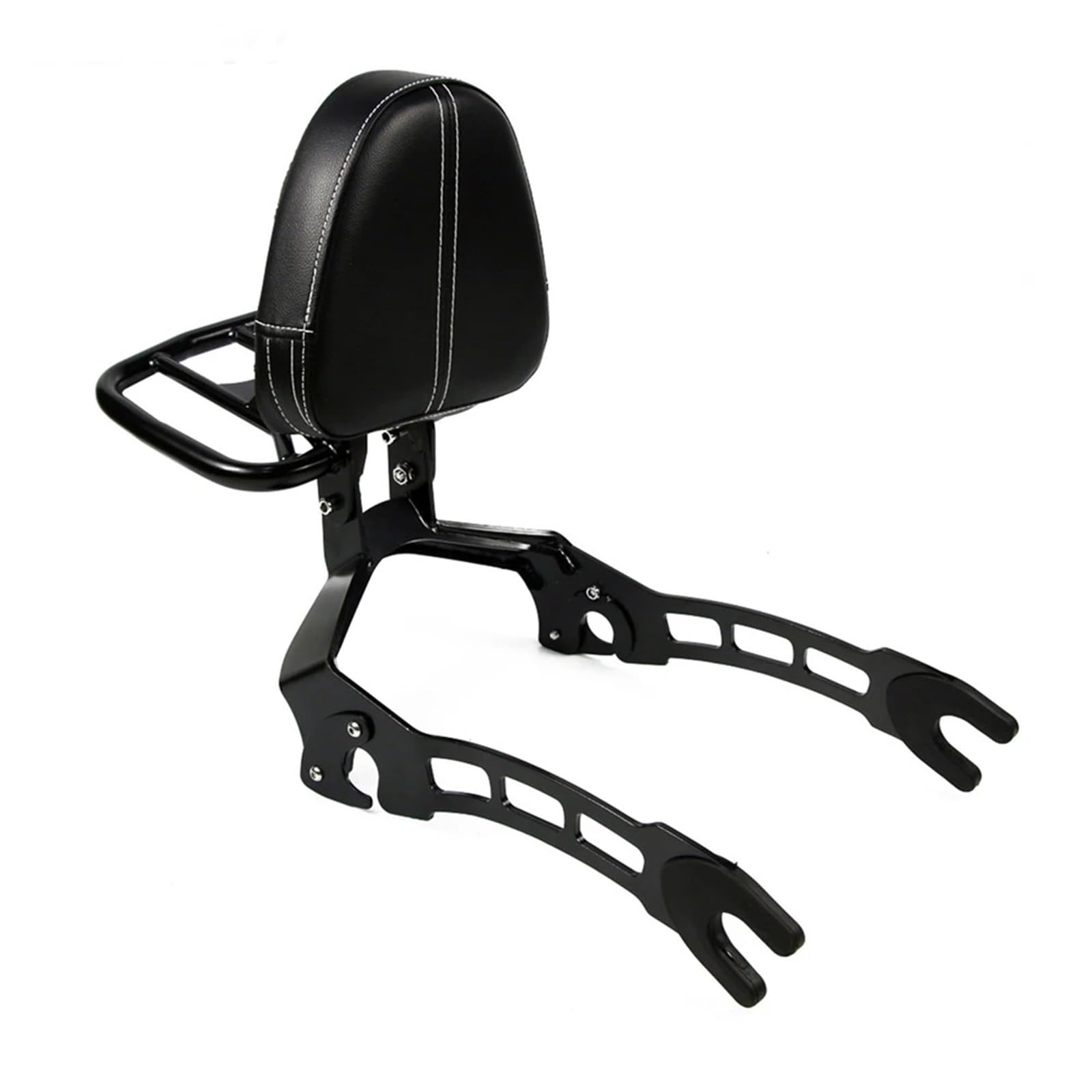 Gepäckablage Für Indian Für Scout Für Scout Für Sixty ABS 2015 2016 2017 2018-2023 Motorrad Beifahrer Hinten Abnehmbare Rückenlehne Sissy Bar Mit Gepäckträger Motorrad-Gepäckträger(Black-A) von HLJNLVBN