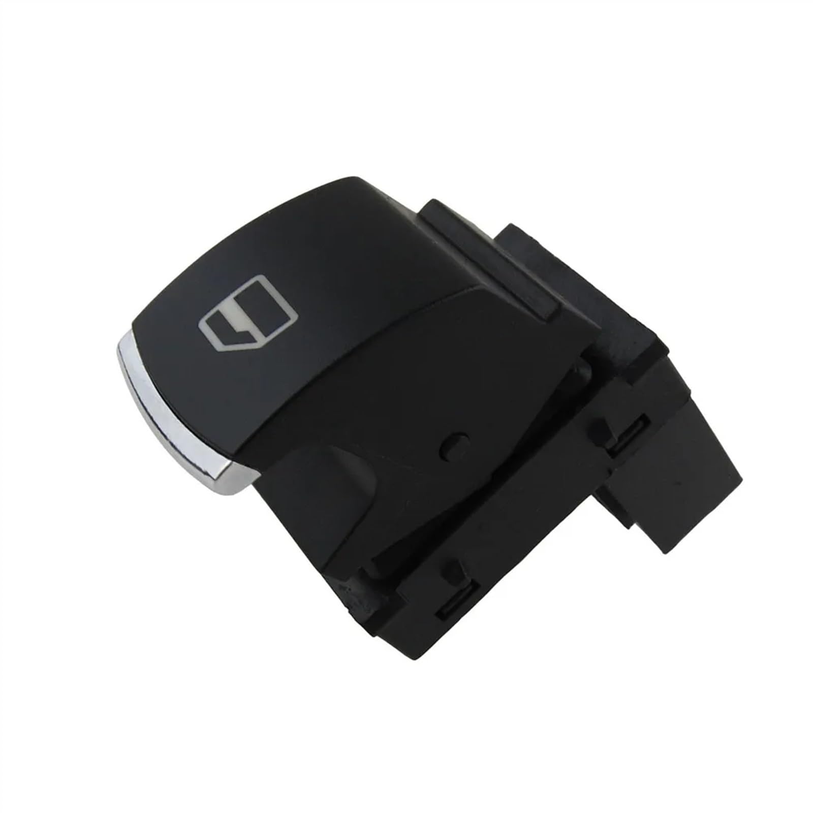 Hauptfensterheberschalter 5J0959855 Elektrische Fensterheber Control Button Schalter Für VW Für Fabia Für Octavia Für Superb Rot Licht Auto Zubehör Auto Fensterschalter(Chrom) von HLJNLVBN