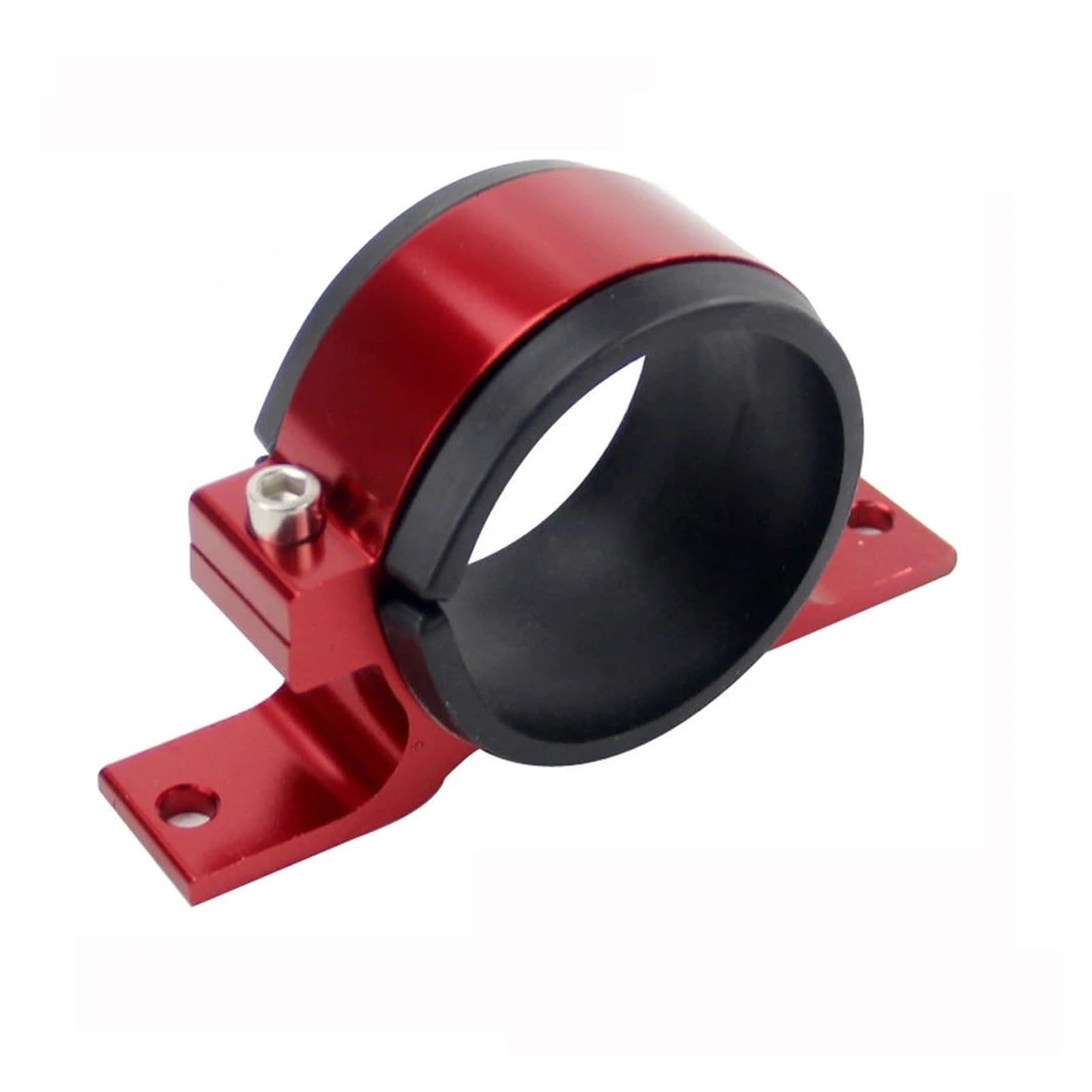 Kraftstoff Pumpe Für Civic Für EK 1999-2000 VR-LS2511 Aluminium Einzelkraftstoffpumpenhalterung/Kraftstofffilterhalterung 60 MM FÜR 044 HALTERUNG Kraftstoffpumpen(Rot) von HLJNLVBN