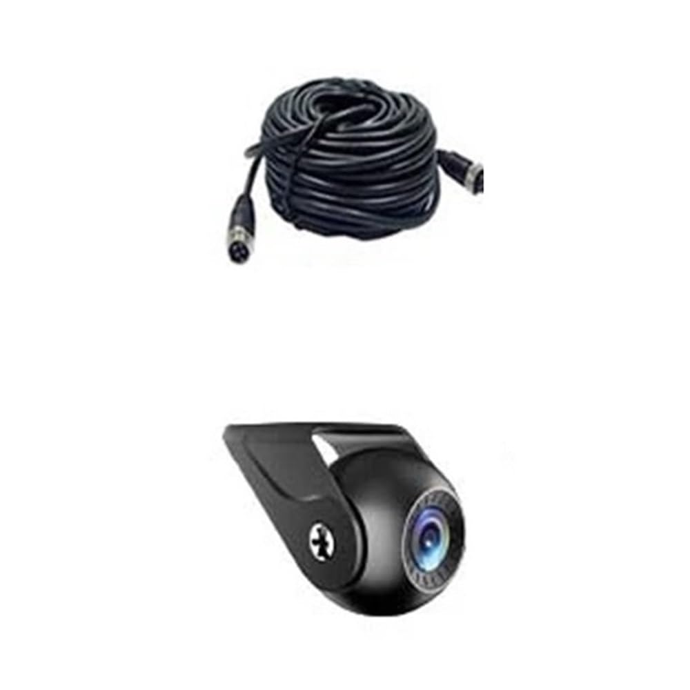 Rückfahrkamera Auto Touchscreen 1080P AHD Backup Cams Rückfahr Parkplatz DVR Für LKW Für Bus Für RV 10,1 Zoll 6 Kanal Fahrzeug Kamera Monitor System Auto Rückfahrkamera(128G) von HLJNLVBN