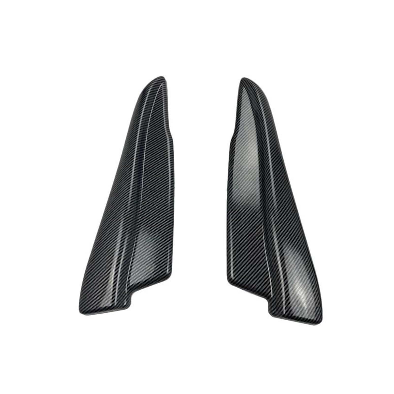 Universal Für VW Für Golf 5 6 Für Passat B8 Auto Hinten Bumper Spoiler Diffusor Splitter Scratch Protector Auto Seitenschweller Trittbretter Schweller(Carbon Look) von HLJNLVBN