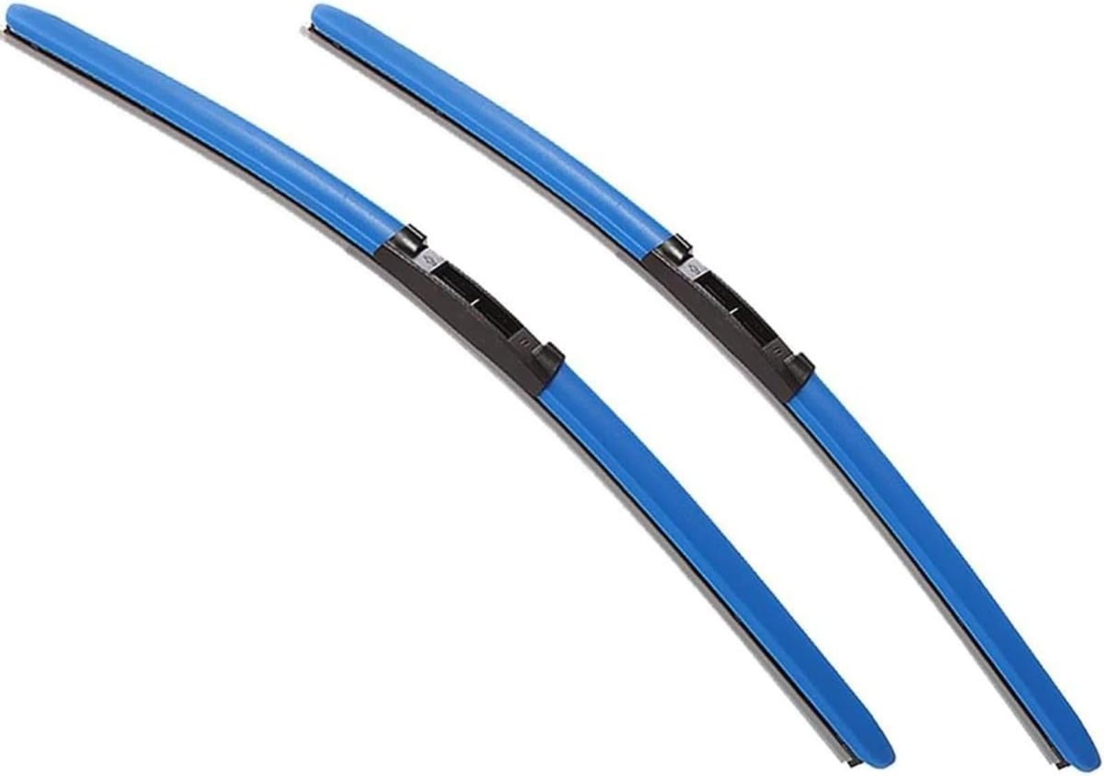 Car Windscreen Wipers for A4 S4 RS4 B6 B7 8E 8H 2000 2001 2002 2003 2005 2006 2007 2008 2009 Colourful Windscreen Wiper Car Replacement Parts Windscreen Wiper Set (Blue (LHD), (B7) 2004-2009 09) von HLMULL