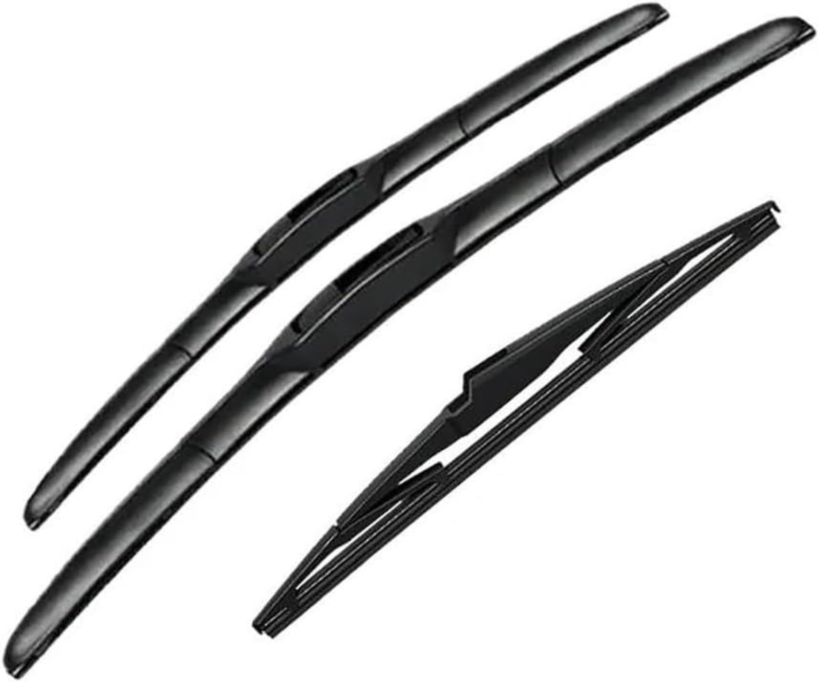 Car Windscreen Wipers for Dodge for Durango WD 2011 2012 2013 2014 2015-2022 SRT Front Rear Windscreen Wiper Set Windscreen Wind Protection Accessories Window Silicone Windscreen Wiper Set (LHD, Front von HLMULL