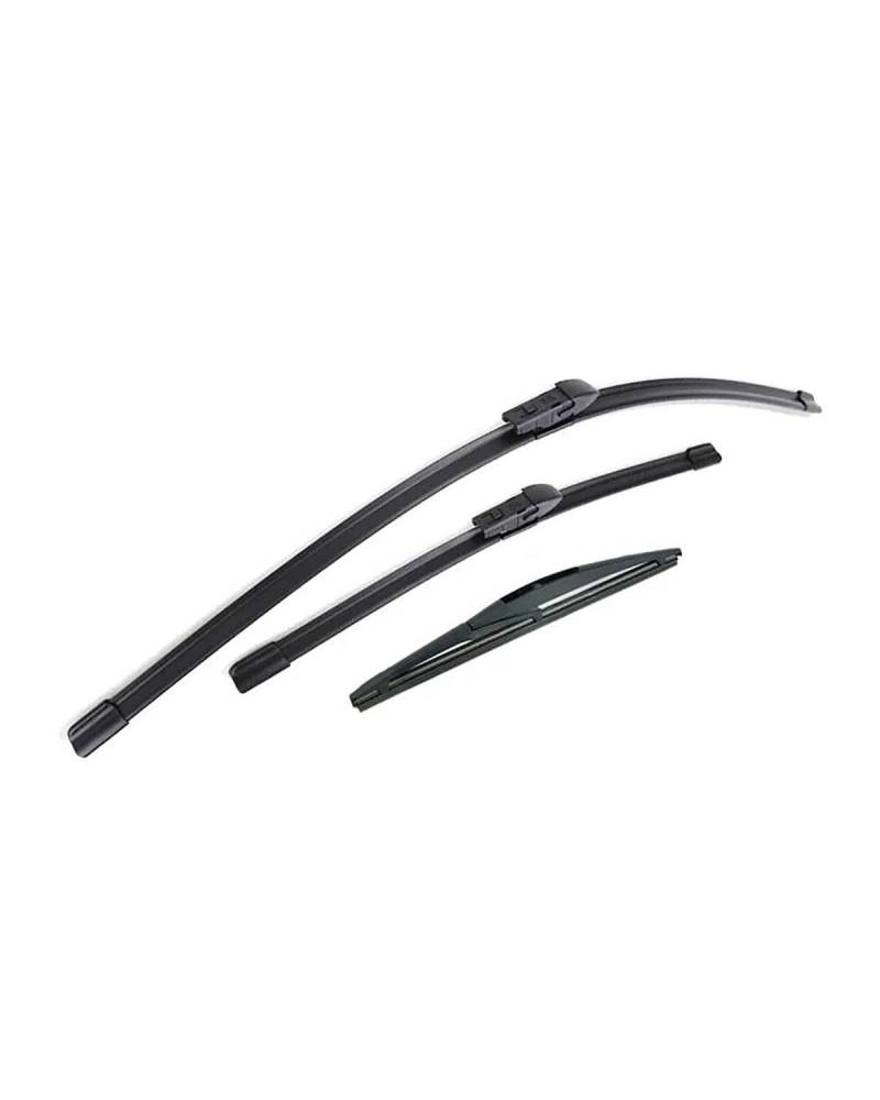 Car Windscreen Wipers for Subaru XV GT MK2 2017 2018 2019 2020 2021 2022 2023 for Crosstrek for Hybrid E-BOXER Wiper Set Front Rear Window Windscreen Wiper Set (RHD, Front Rear) von HLMULL