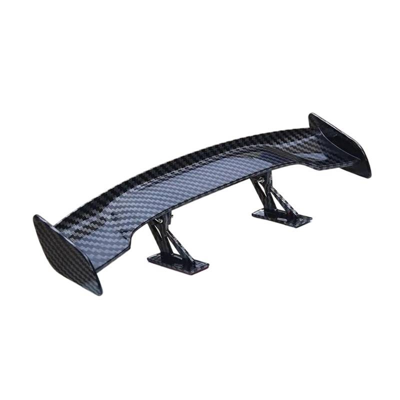 Auto Heckflügel Auto Für Mini Spoiler Heckflügel Carbon Fiber Look Modifizierte Heckflügel Modell Auto Styling Dekoration Auto Zubehör Auto Heckspoiler von HMGWLCGH