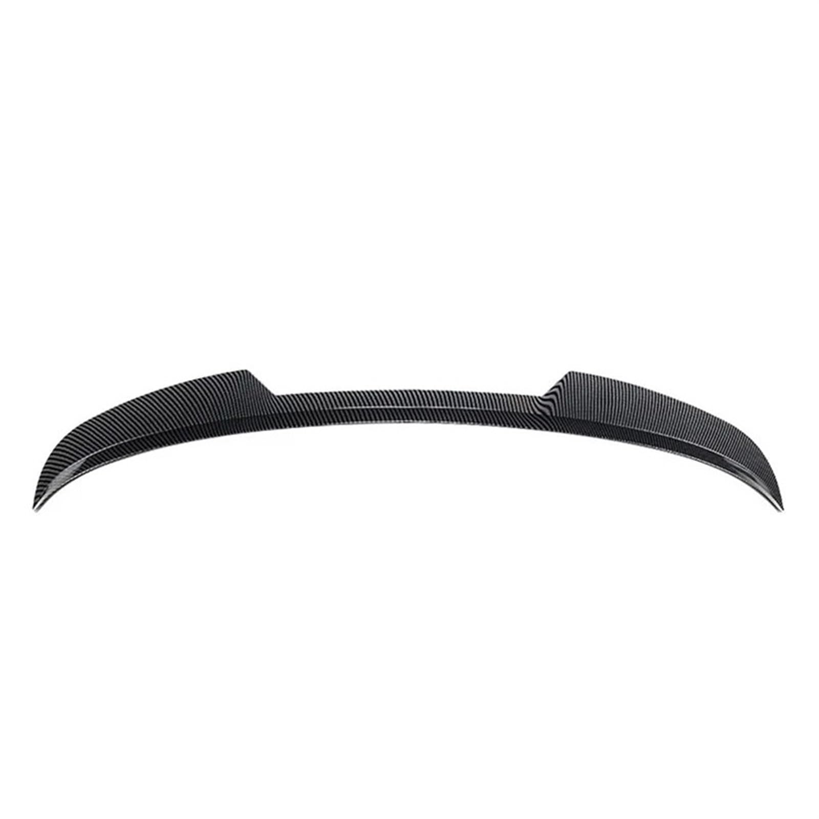 Auto Heckflügel Für Ford Für Fiesta Für ST-Line MK6 MK6.5 2008-2017 Heckspoiler Dachspoiler Heckklappe Heckklappenspoilerlippe Good Kick Duckbill Auto Heckspoiler(Carbon Black) von HMGWLCGH