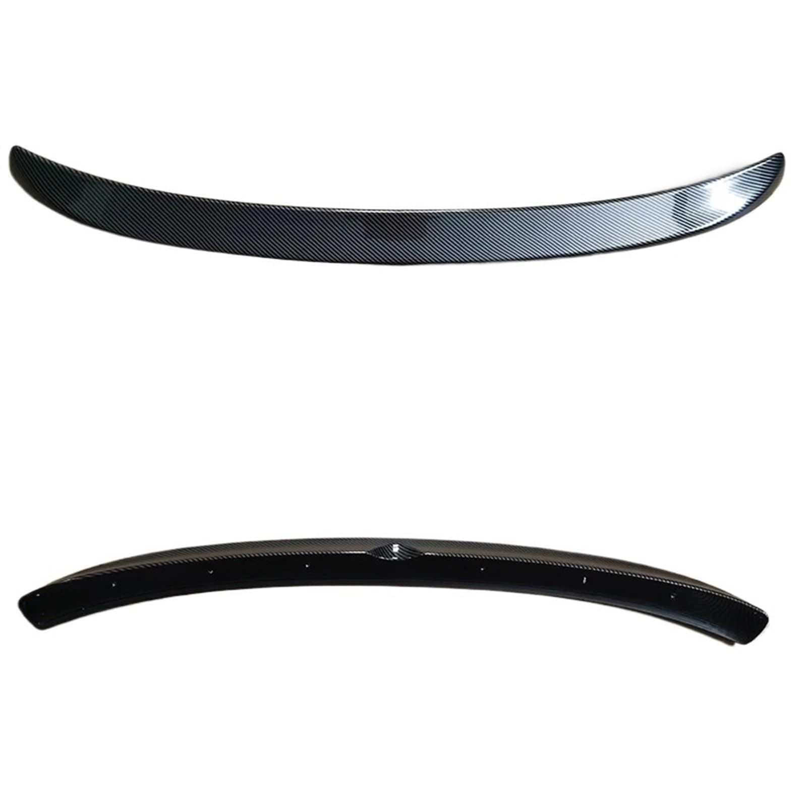 Auto Heckflügel Für Nissan Für Tiida Limousine Spoiler ABS Kunststoff Heckspoiler Flügel Karosserie Kit Zubehör Auto Heckspoiler(Gloss Black) von HMGWLCGH