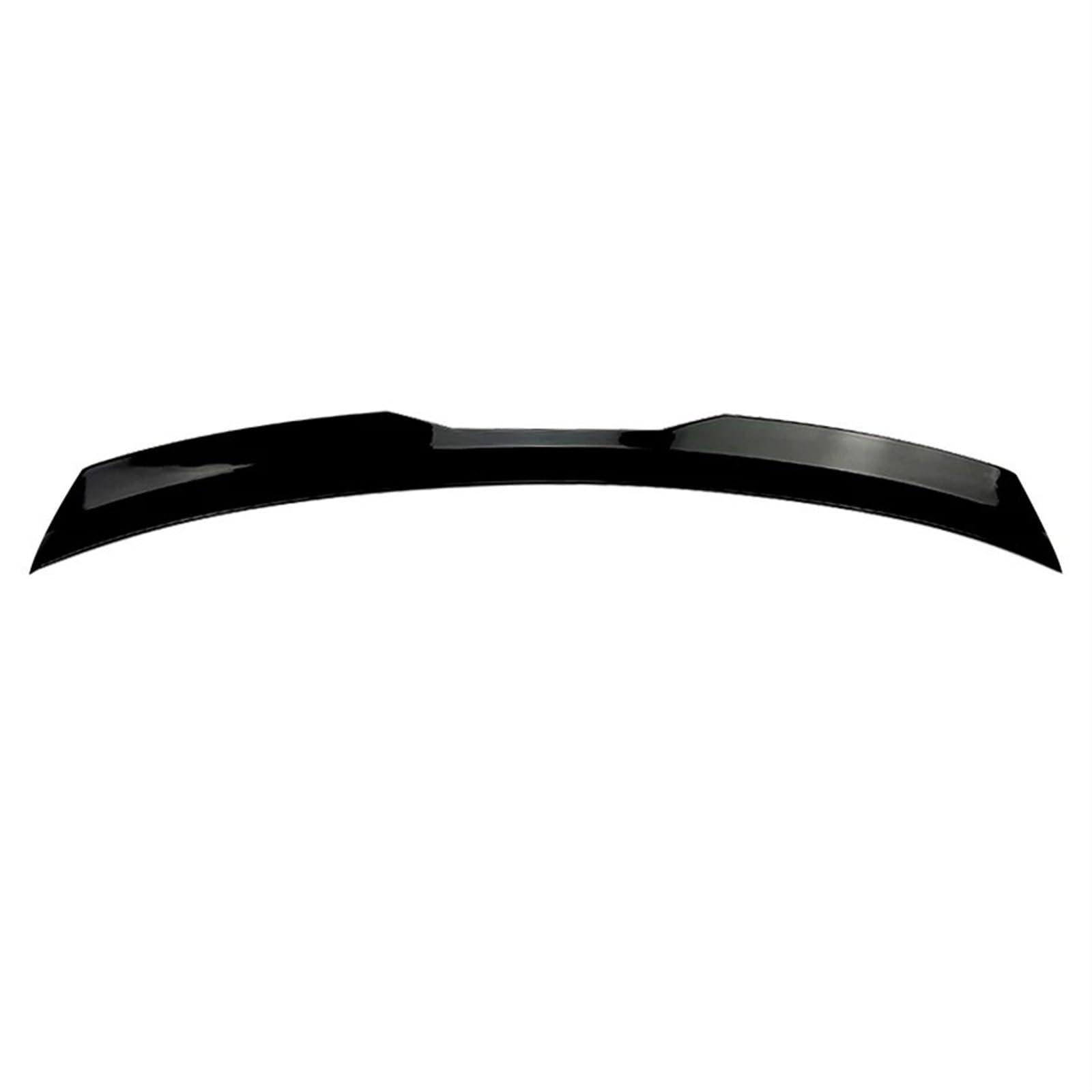 Auto Heckflügel Für VW Für Golf 6 MK 6 Für GTI Für GTD Für GTE R R20 Für TSI Für TDI Auto-Heckdachspoiler Maxton Style ABS Schwarze Zierleiste Kofferraumspoiler Schwarz Auto Heckspoiler(A Spoiler) von HMGWLCGH