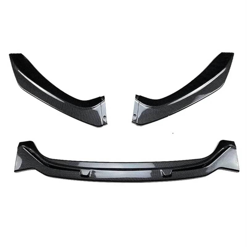 Front Spoiler Lippe Für 1 Serie F20 F21 118i 120i 120d M135i M140i Für M-Pack 2015-2019 Stil Frontschürze Lip Splitter Spoiler Body Kit Frontstoßstange Lippe(Carbon Look) von HMGWLCGH