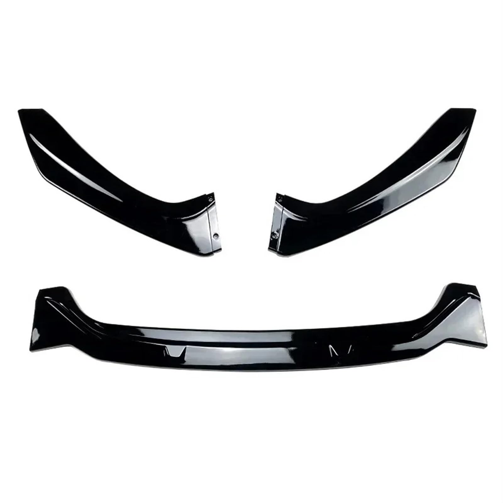 Front Spoiler Lippe Für 1 Serie F20 F21 118i 120i 120d M135i M140i Für M-Pack 2015-2019 Stil Frontschürze Lip Splitter Spoiler Body Kit Frontstoßstange Lippe(Gloss Black) von HMGWLCGH