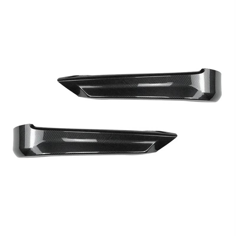 Front Spoiler Lippe Für 3 Serie 318i 320i 330i E90 E91 Für LCI 2005-2008 Auto Vorderen Stoßfänger Lip Body Kit Spoiler Splitter Stoßstange Canard Lip Frontstoßstange Lippe(Carbon Look) von HMGWLCGH