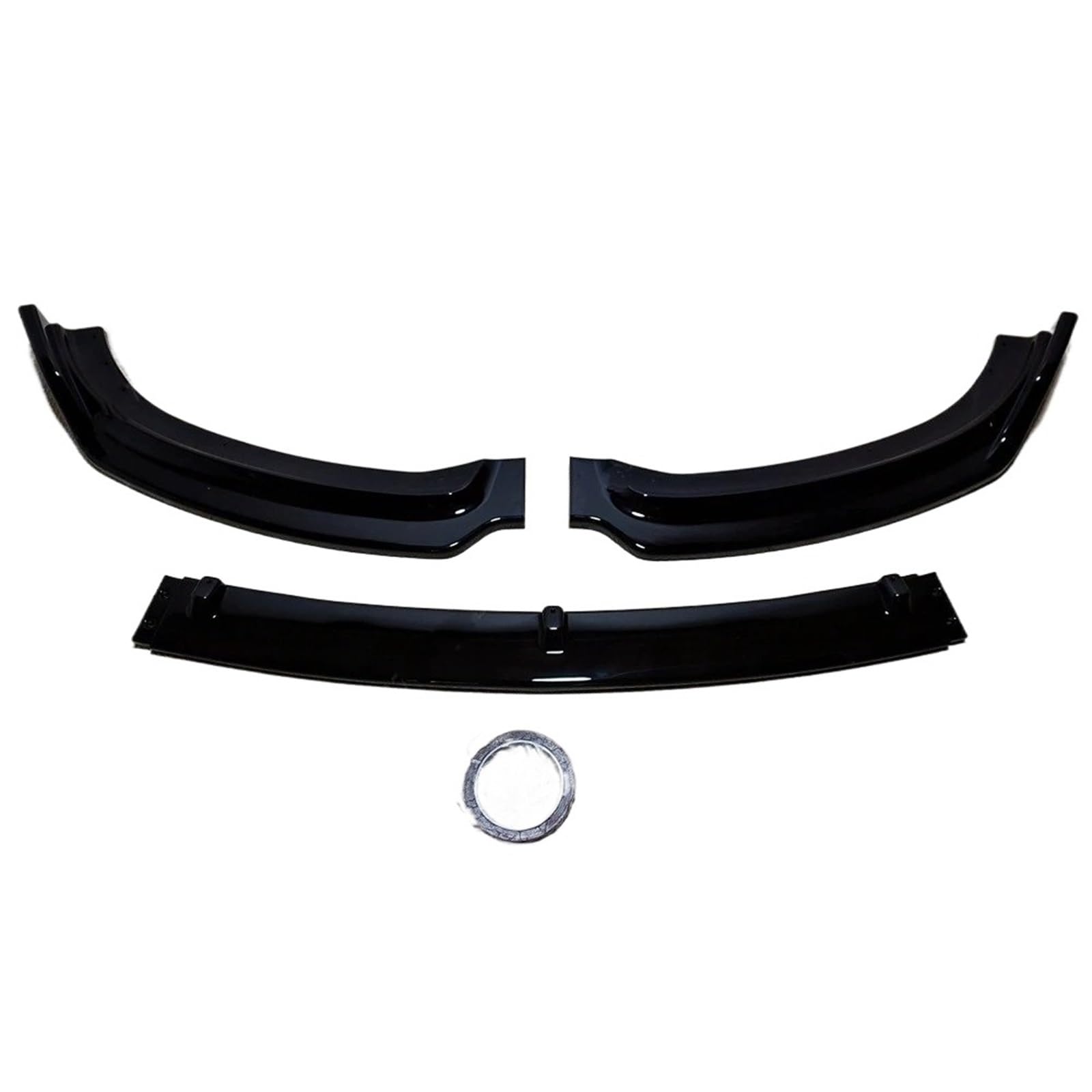 Front Spoiler Lippe Für 3 Serie F30 F31 2013-2019 Auto Vorderen Stoßfänger Lip Spoiler Splitter Diffusor Körper Kit Tuning ABS Canard Lip Schutz Abdeckung Frontstoßstange Lippe(Gloss Black) von HMGWLCGH