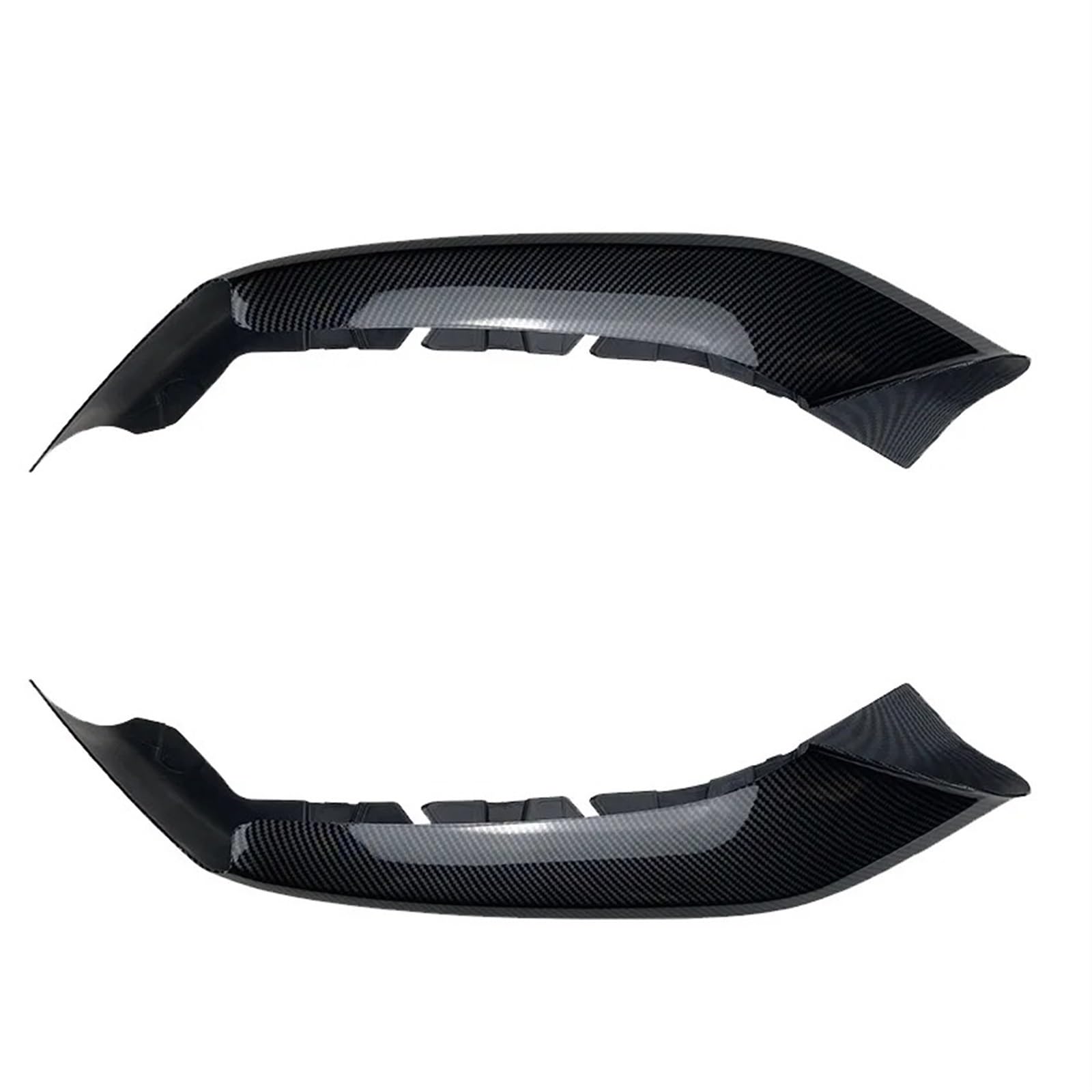 Front Spoiler Lippe Für 5 Für Serie G30 G31 G38 520i 525i 530i 540i Für Sport 2017-2020 Frontschürze Lip Splitter 1 Paar Spoiler Diffusor Abdeckung Frontstoßstange Lippe(Carbon Look) von HMGWLCGH