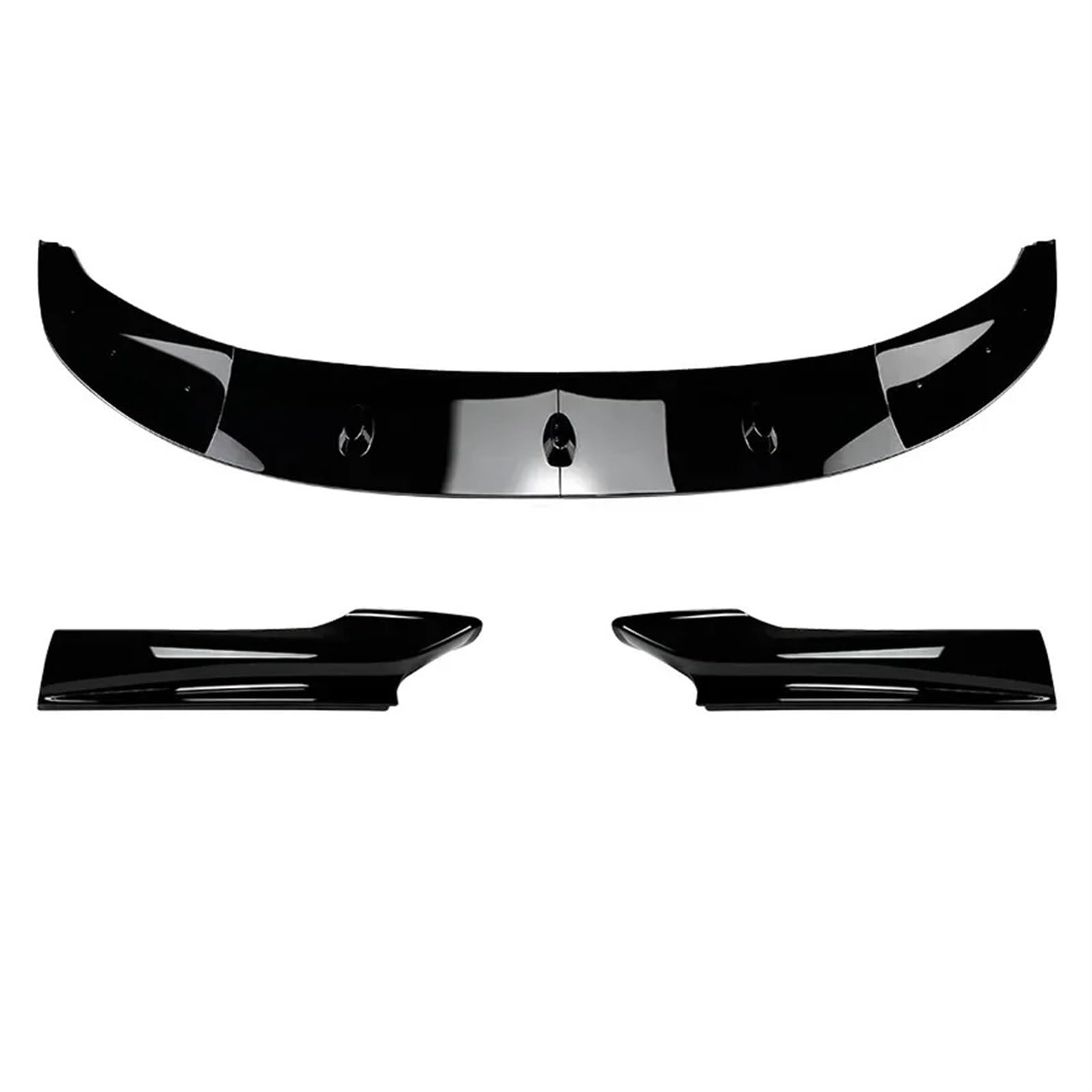 Front Spoiler Lippe Für 5 Series F10 F11 Für Sport 2011-2017 Auto Vorderen Stoßfänger Lip Body Kit Spoiler Splitter Stoßstange Lip Splitter Zubehör Frontstoßstange Lippe(Gloss Black) von HMGWLCGH