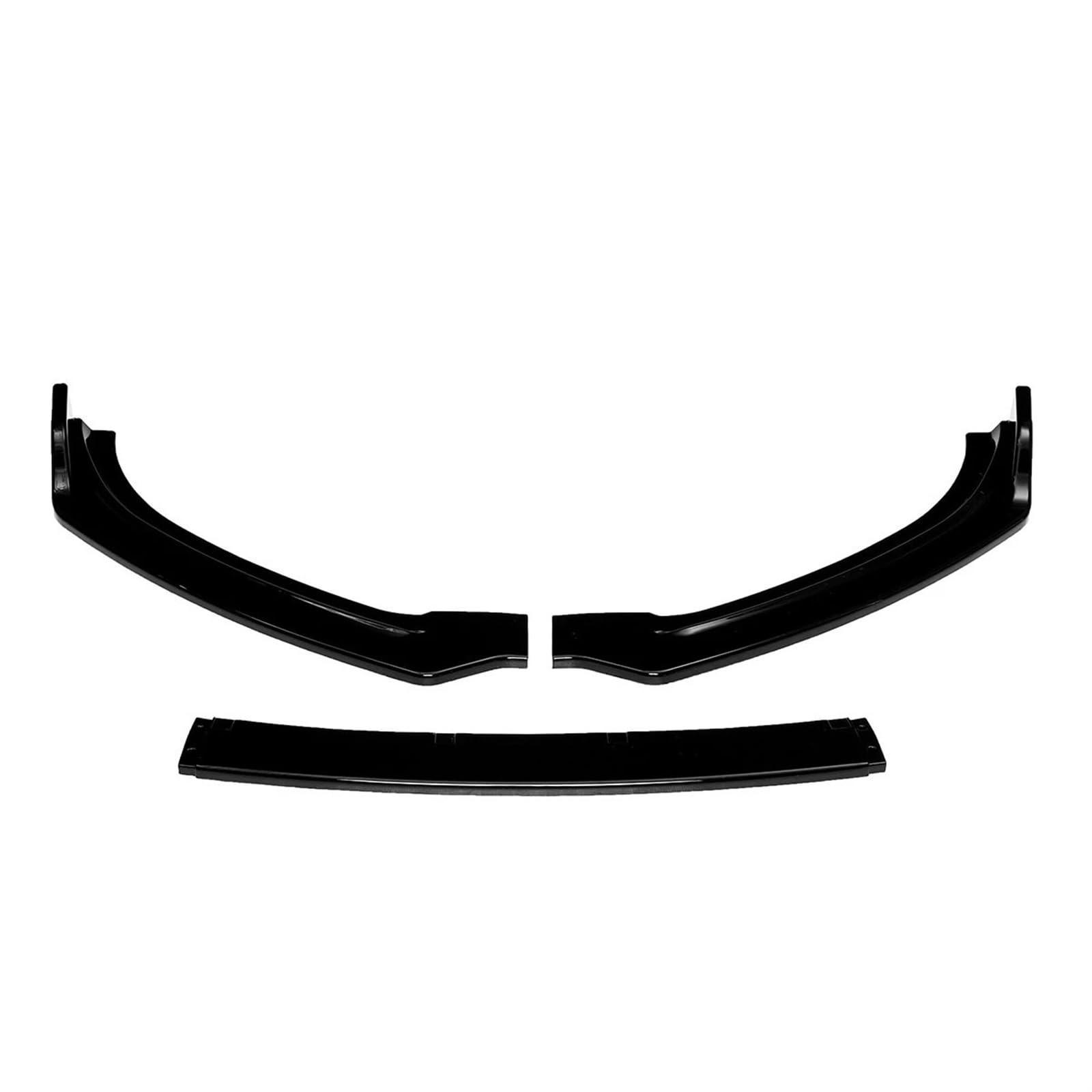 Front Spoiler Lippe Für A6 Für Sport 2016-2018 Glanz Schwarz 3 Stück Auto Front Stoßstange Lip Diffusor Spoiler Splitter Abdeckung Trim Frontstoßstange Lippe von HMGWLCGH