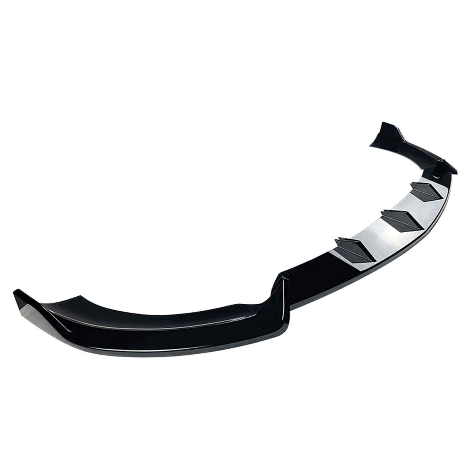 Front Spoiler Lippe Für Benz E Klasse W213 E260 E300 E43 Für AMG 2017-2019 Auto Front Stoßstange Splitter Lip Untere Spoiler Klinge Auto Kit Frontstoßstange Lippe(Glossy Black) von HMGWLCGH