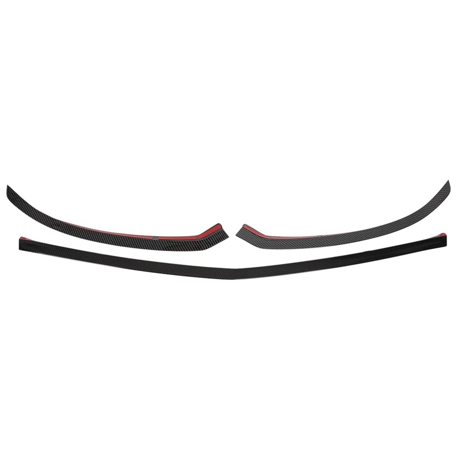 Front Spoiler Lippe Für Benz EINE Klasse W177 A180 A200 A220 A250 Für AMG 2019 2020 2021 2022 Spoiler Front Lower Lip Splitter Canard Trim Frontstoßstange Lippe(Carbon Fiber Look) von HMGWLCGH