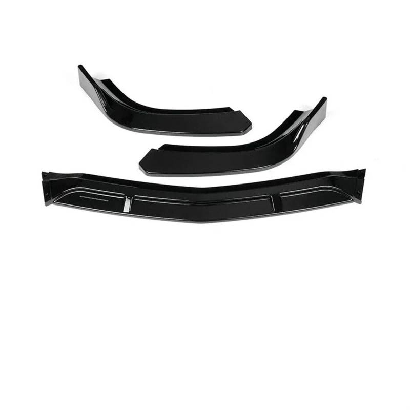 Front Spoiler Lippe Für Benz W204 C180 C200 C250 C300 C350 2012-2014 Auto Frontschürze Lip Body Kit Spoiler Frontstoßstange Lippe(Glossy Black) von HMGWLCGH