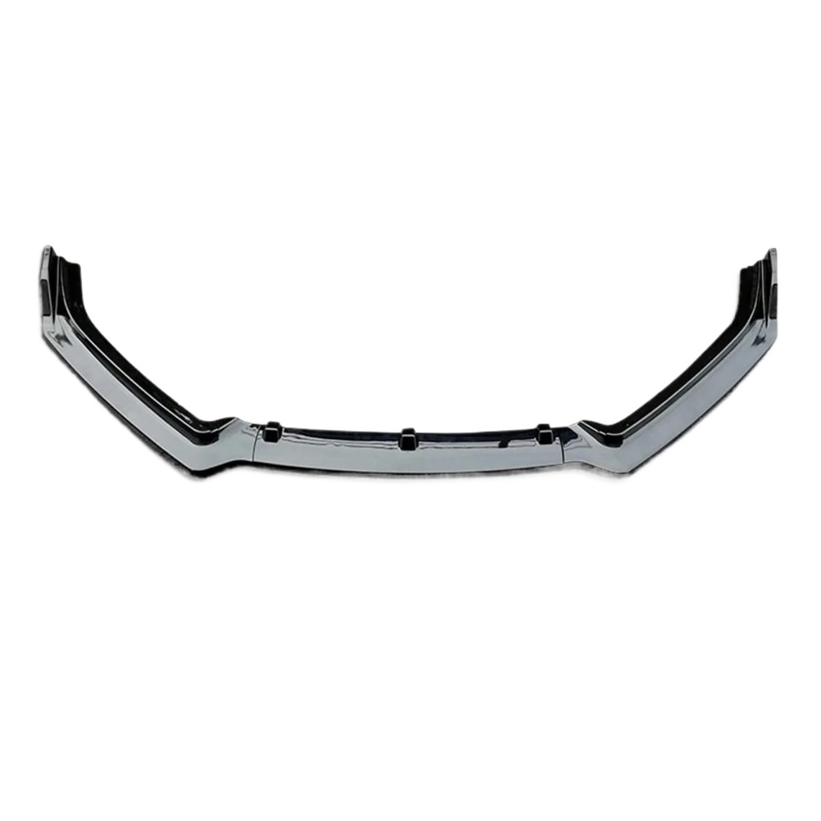 Front Spoiler Lippe Für Clio 4 MK4 Frontstoßstange Lippe Body Kit Spoiler Splitter Diffusor 3 Stück ABS Kunststoff Professionell Universal ﻿ ﻿ Frontstoßstange Lippe von HMGWLCGH