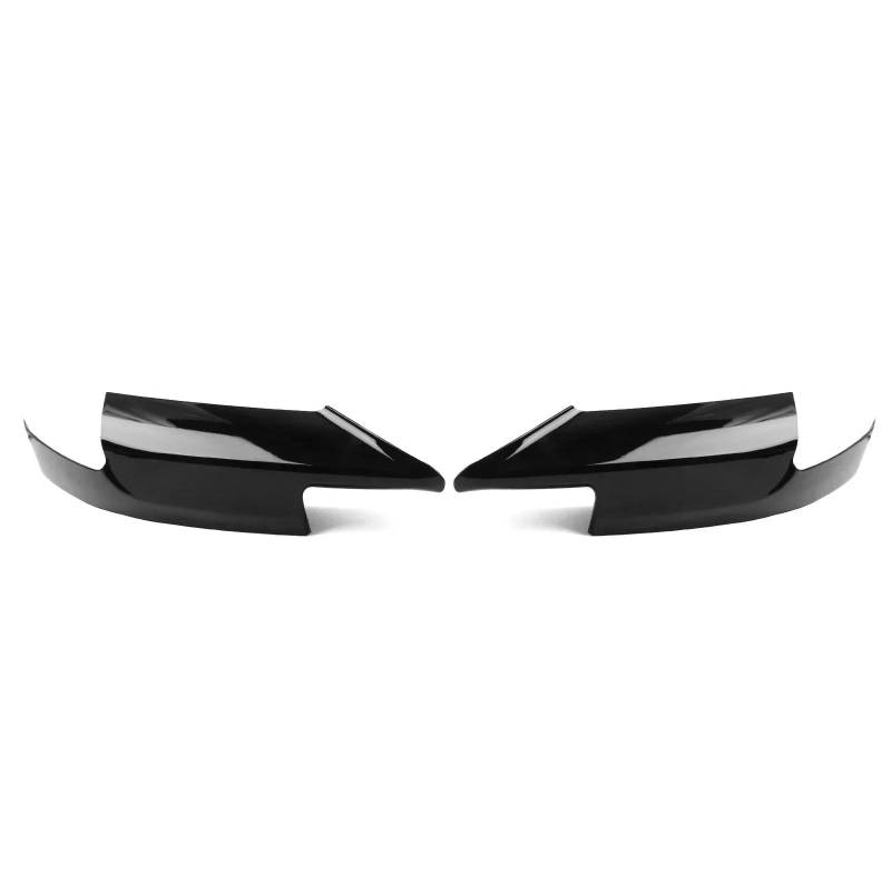 Front Spoiler Lippe Für F10 Für M5 2012-2016 Auto Vorderen Stoßfänger Lip Spoiler Unteren Air Vent Ecke Seite Splitter Abdeckung Schutz Körper Kit 4PCS Frontstoßstange Lippe(Glossy Black) von HMGWLCGH