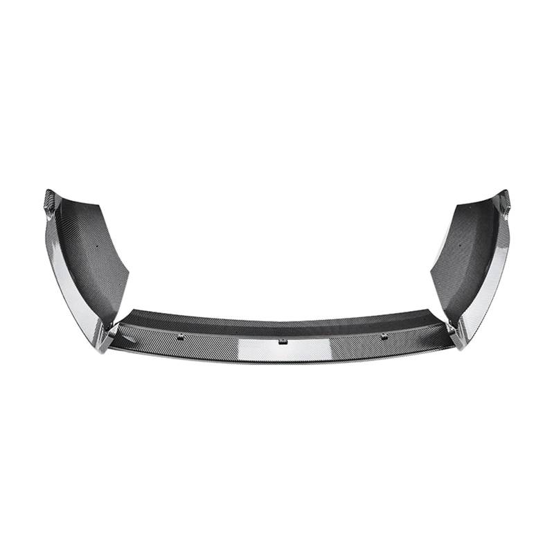 Front Spoiler Lippe Für Ford Für Fiesta ST MK6 2012-2017 Für B-Max B232 Frontschürze Spoiler Lippe Carbon Look Glänzend Schwarz Untere Splitter Schützen Klinge Frontstoßstange Lippe(Carbon Fiber) von HMGWLCGH