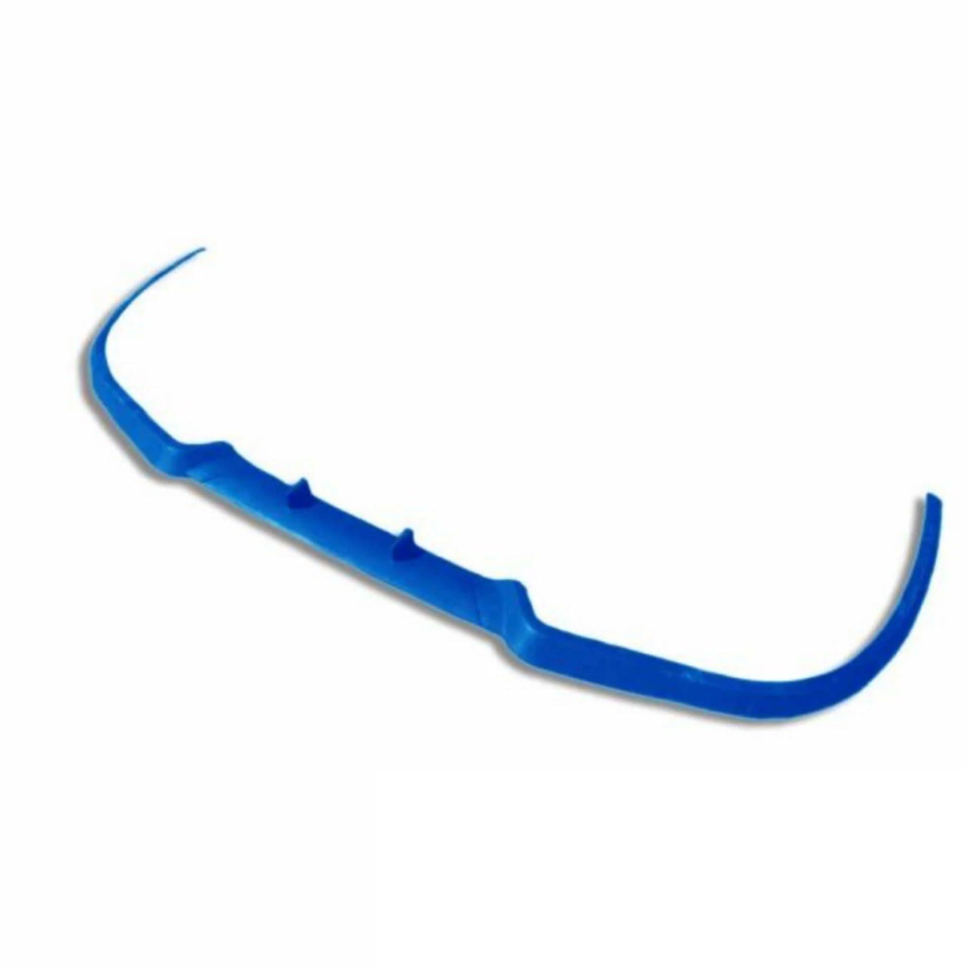 Front Spoiler Lippe Für Mazda Für Miata MX5 NB Für Cupra R Auto Zubehör Spoiler Klappe Universal 3 Pcs Körper Kit Außen Teile Tuning Frontschürze Lip Frontstoßstange Lippe(Blue) von HMGWLCGH