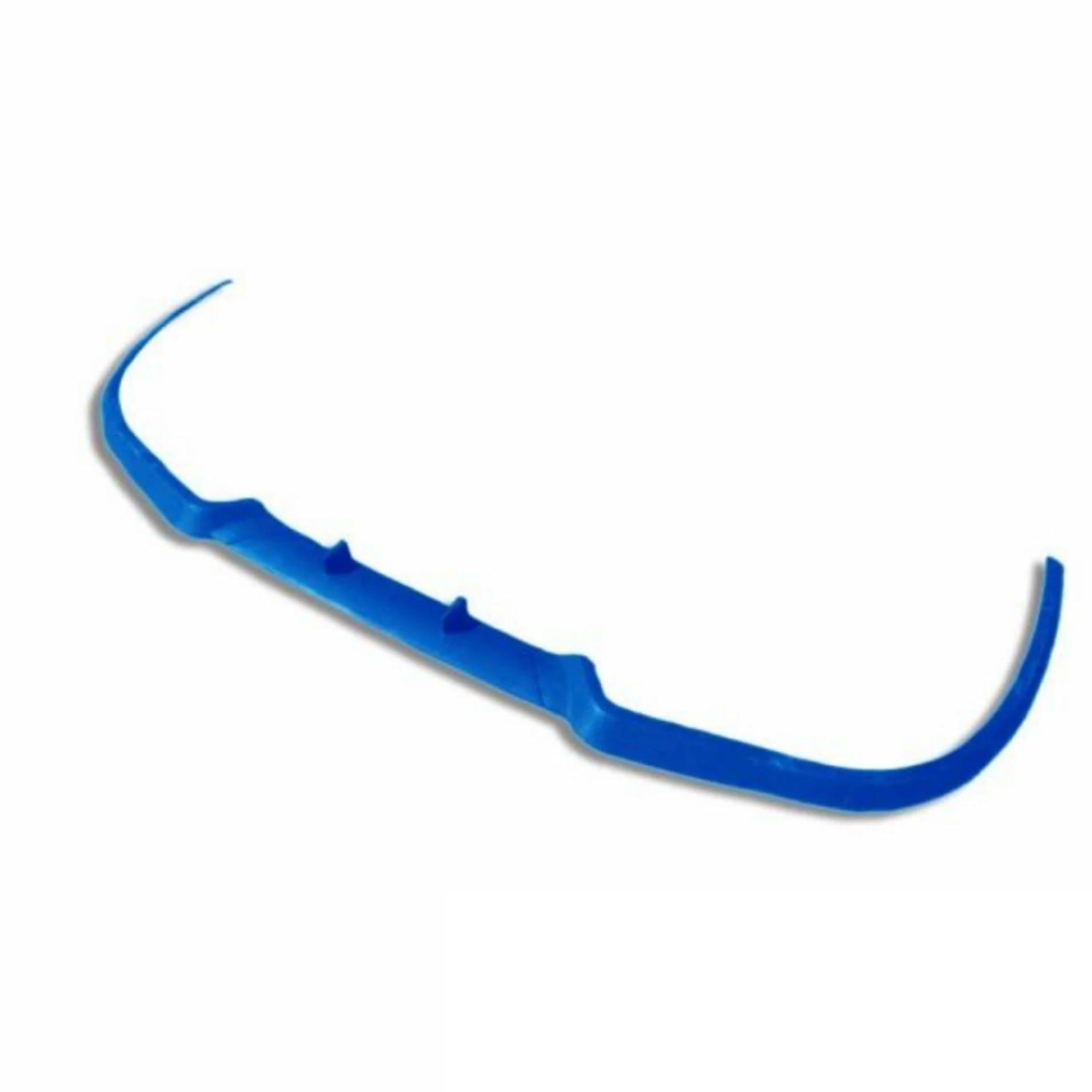 Front Spoiler Lippe Für OPEL Für Astra Für Vauxhall G Für Cupra R Auto Zubehör Spoiler Klappe Universal 3 Pcs Körper Kit Außen Teile Tuning Frontschürze Lippe Frontstoßstange Lippe(Blue) von HMGWLCGH