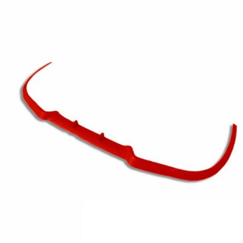 Front Spoiler Lippe Für Sitz Für Altea Für Cupra R Front Spoiler Front STOßSTANGE Front Lippe Euro Spoiler Lippe Universal 3 PCs Körper Kit Tuning ﻿ Frontstoßstange Lippe(RED) von HMGWLCGH