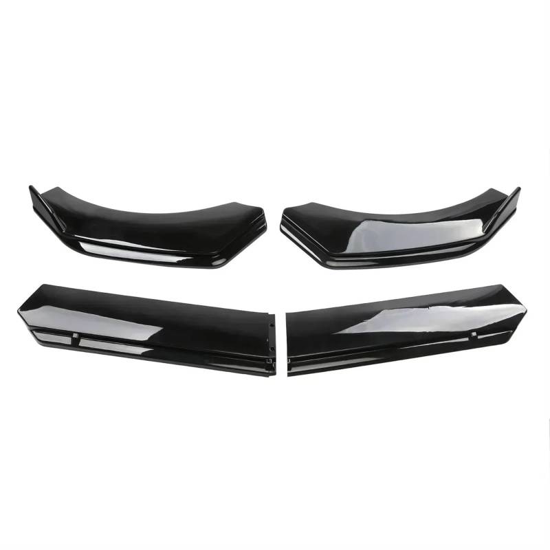 Front Spoiler Lippe Für Skoda Für Octavia Für VRS Für Superb Auto Vorderen Stoßfänger Kinn Lip Spoiler Body Kits Splitter Rock Diffusor Schutz Schutz Abdeckungen Frontstoßstange Lippe(Gloss Black) von HMGWLCGH