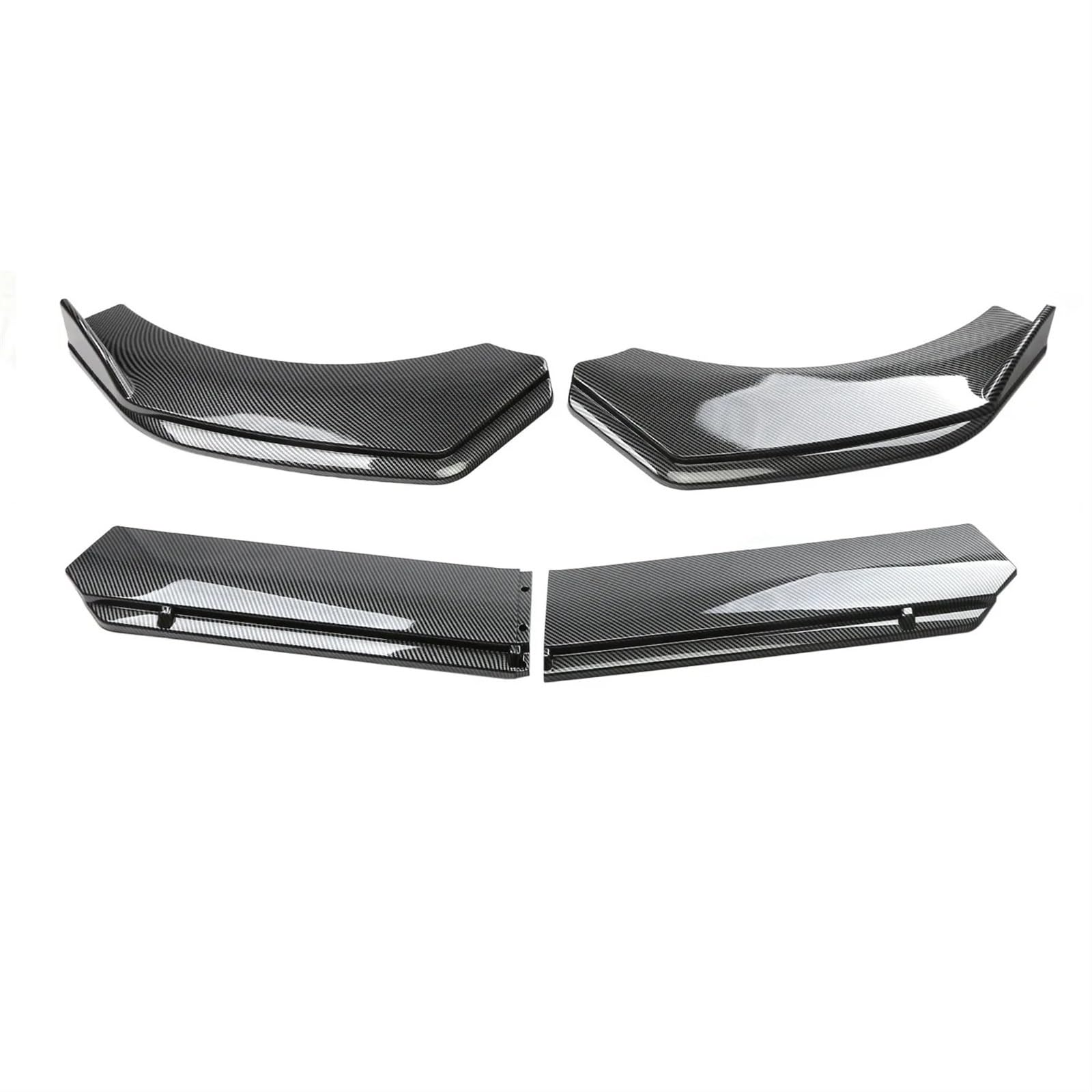 Front Spoiler Lippe Für Toyota Für CHR Für C-HR 2018-2022 Auto Vorderen Stoßfänger Kinn Lip Spoiler Körper Kits Splitter Rock Diffusor Schutz Abdeckungen Frontstoßstange Lippe(Carbon Fiber) von HMGWLCGH