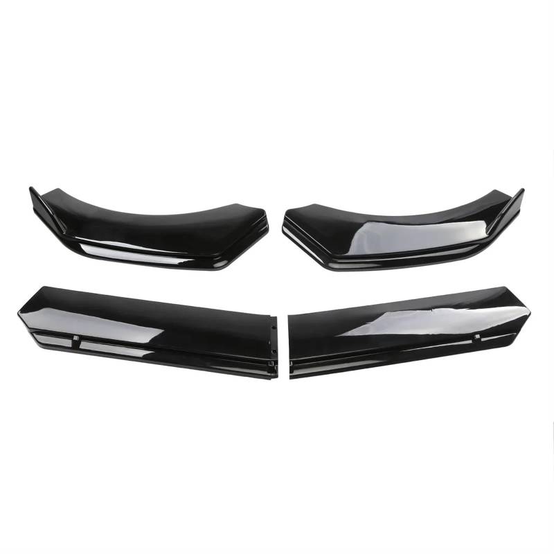 Front Spoiler Lippe Für Toyota Für CHR Für C-HR 2018-2022 Auto Vorderen Stoßfänger Kinn Lip Spoiler Körper Kits Splitter Rock Diffusor Schutz Abdeckungen Frontstoßstange Lippe(Gloss Black) von HMGWLCGH