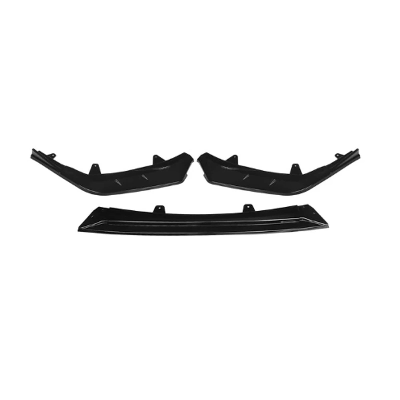 Front Spoiler Lippe Für Toyota Für Corolla SE Für XSE Für Sport Für Modell 2021 Auto Vorderen Stoßfänger Lip Spoiler Splitter Diffusor Abnehmbare Körper Kit Abdeckung Frontstoßstange Lippe(Gloss black von HMGWLCGH