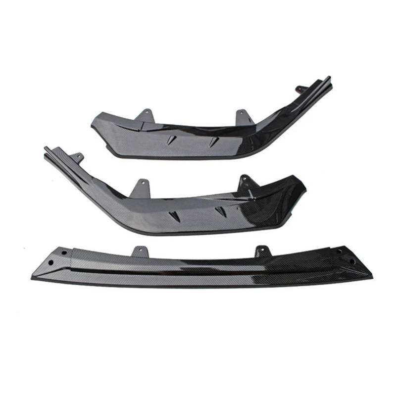 Front Spoiler Lippe Für Toyota Für Corolla SE Für XSE Für Sport Für Modell 2021 Auto Vorderen Stoßfänger Lip Spoiler Splitter Diffusor Abnehmbare Körper Kit Abdeckung Frontstoßstange Lippe(Carbon Fibe von HMGWLCGH