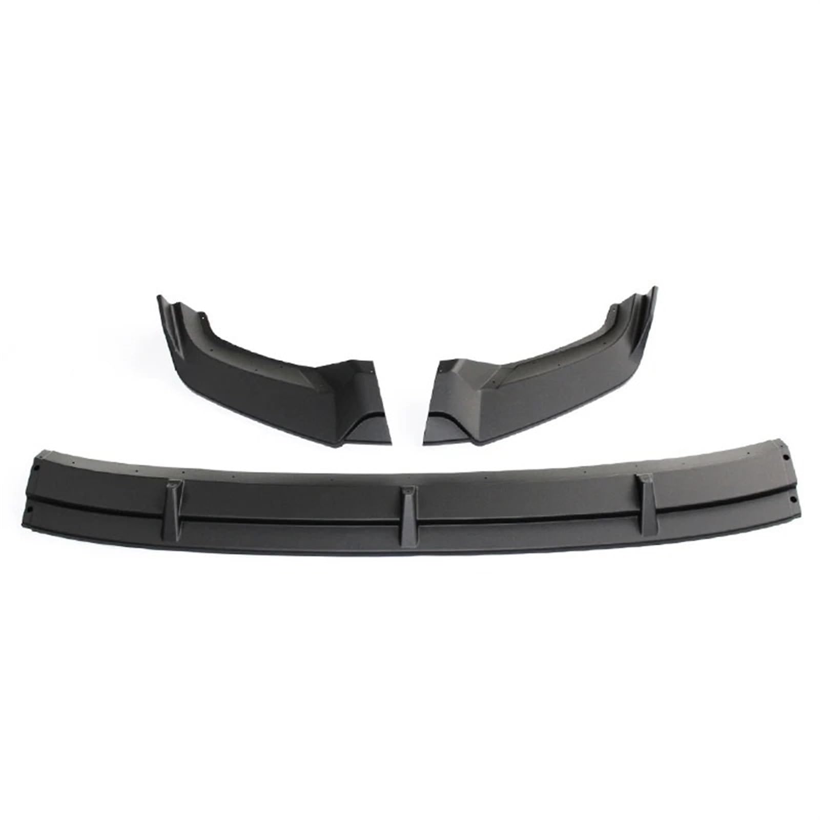 Front Spoiler Lippe Für VW Für Tiguan Für L 2017-2020 Auto Frontschürze Spoiler Front Schaufel Lip Splitter Diffusor PP Schützen Körper Kit Außen Dekoration ﻿ ﻿ Frontstoßstange Lippe(Matte Black) von HMGWLCGH