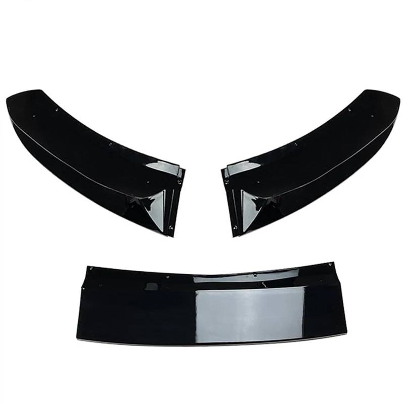 Front Spoiler Lippe Für X5 F15 Für Sport 2013-2018 Frontstoßstange Splitter Lip Spoiler Diffusor Glänzend Schwarz Carbon Fiber Look Frontstoßstange Lippe(Gloosy Black) von HMGWLCGH