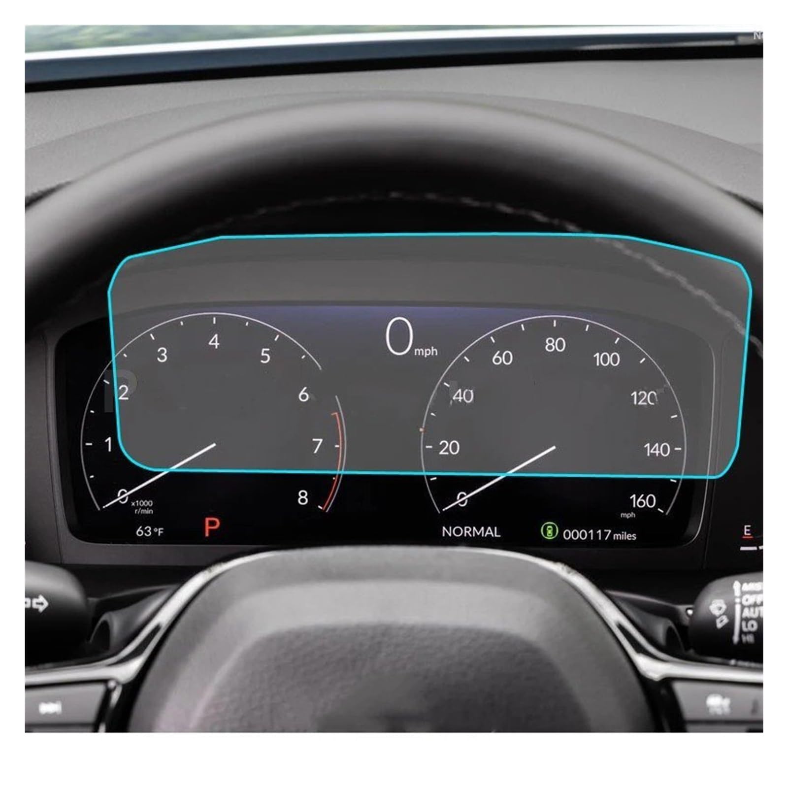 Für 11 Für Generation Für Civic 2021 2022 Auto Instrument Protector GPS Navigation Bildschirm TPU Schutz Film Navigation Schutzfolie Aus Gehärtetem Glas(for Instrument) von HMGWLCGH