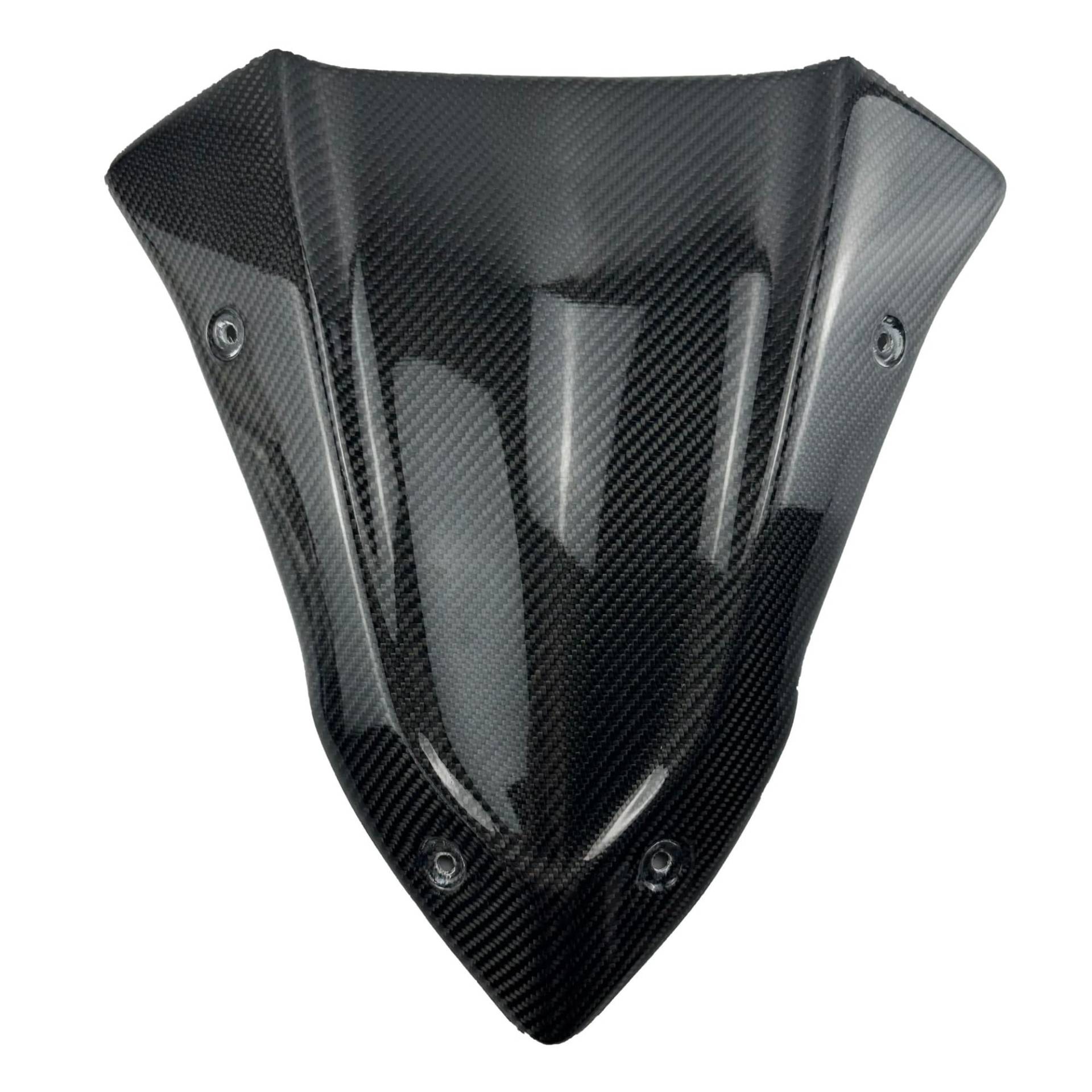 Für Für XMAX300 Für X-MAX 300 2023 Motorrad Sport Windschutzscheibe Windabweiser Spoiler Motorrad Windschutzscheibe Windabweiser(Carbon Fiber) von HMGWLCGH