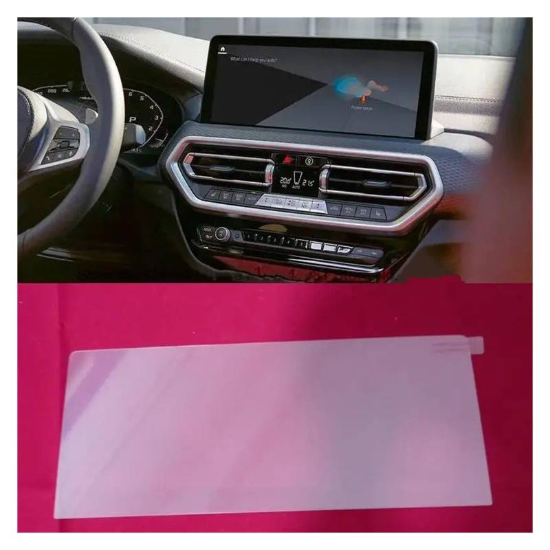 Für G01 G02 Für X3 Für X4 M40i Für XDrive30i 2022-2024 12,3 Zoll Auto GPS Navigation Film LCD Bildschirm Gehärtetem Glas Schutz Navigation Schutzfolie Aus Gehärtetem Glas von HMGWLCGH