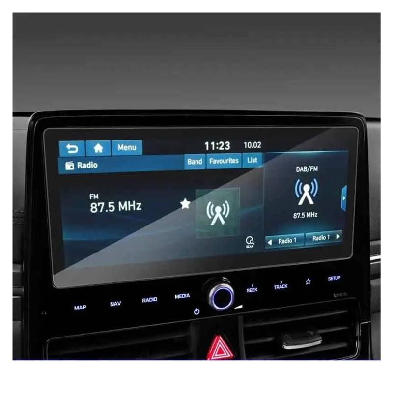 Für Hyundai Für Ioniq 2020 10,25 Zoll Radio GPS Navigation Gehärtetes Glas Displayschutzfolie Auto Innenraum Aufkleber Kratzfest Navigation Schutzfolie Aus Gehärtetem Glas von HMGWLCGH