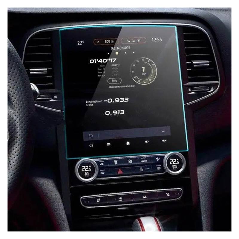 Für Megane 4 Für Multimedia Für Easy 2020 9,3 Zoll Auto Multimedia Radio Display Auto Innenausstattung PET Displayschutzfolie Navigation Schutzfolie Aus Gehärtetem Glas von HMGWLCGH