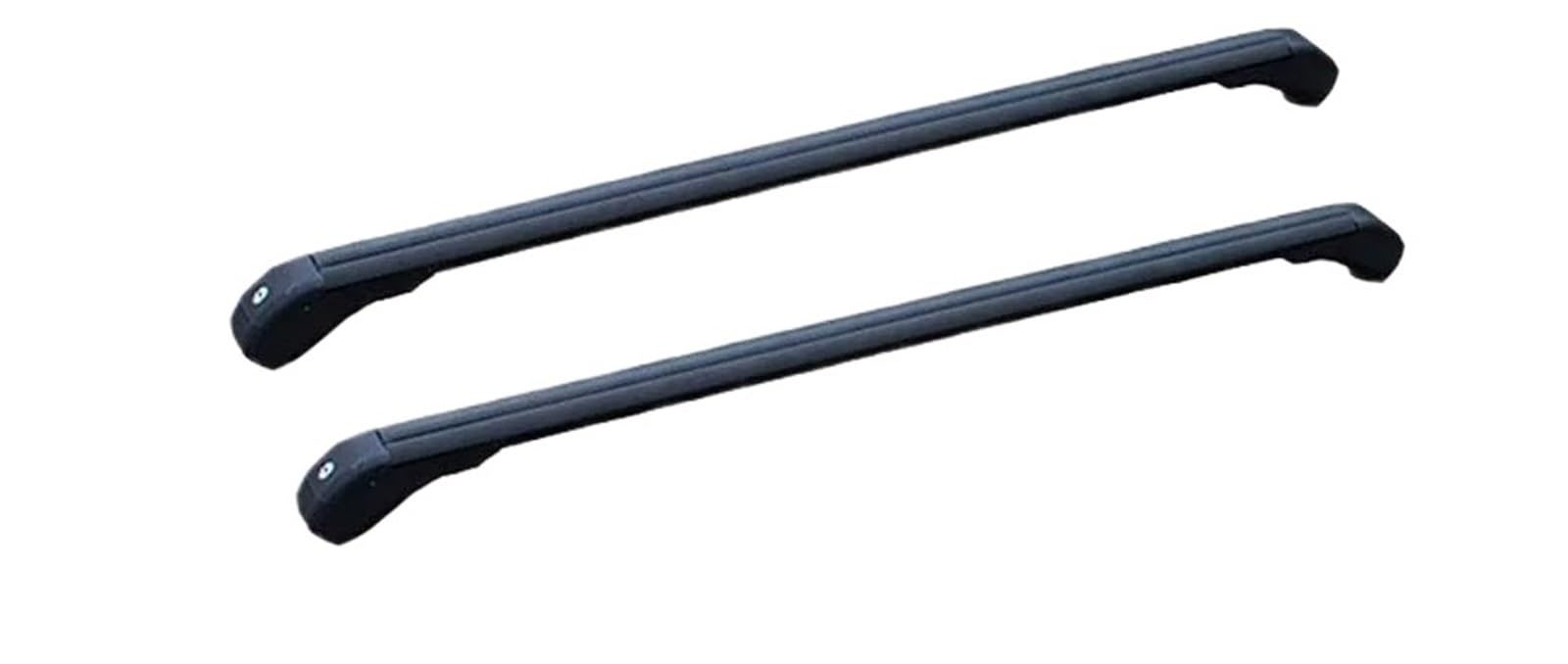 Für Mitsubishi Für Pajero 2013-2021 Schwarz Crossbar Gepäckträger Dach Rack Schiene Träger Abschließbar 2PCS Dachträger Querstange Dachträger von HMGWLCGH